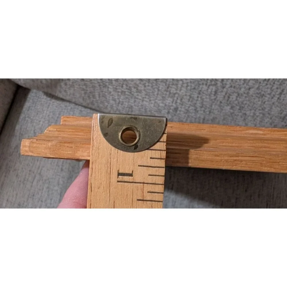 Vintage Barnraising Needlepoint Art Handcrafted Framed Cross Stitch Wall Decor - Picture 11 of 13